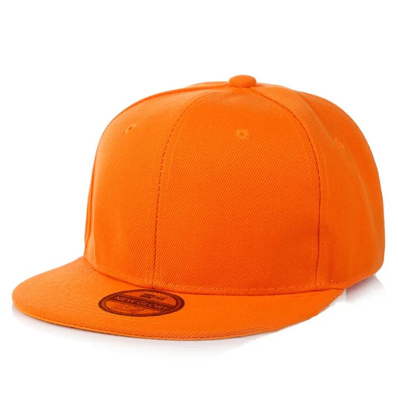 Fashion Unisex Baseball Cap Men Women Hip-Hop Flat-Brimmed Cap Outdoor Snapback Hat Flat Brim Trendy Leisure Adjustable Sun Hats