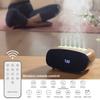 Bluetooth Audio Aroma Essential Oil Diffuser Dynamic Music Spray Air Humidifier Smart Digital Clock Colorful Lighting Humidifier