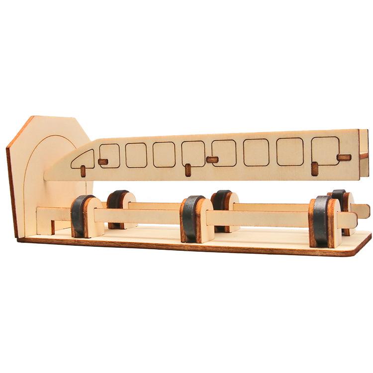 Science And Technology Small Production Maglev Train Steam Children's Scientific Experimental Equipment Suit Diy Handmade Materials