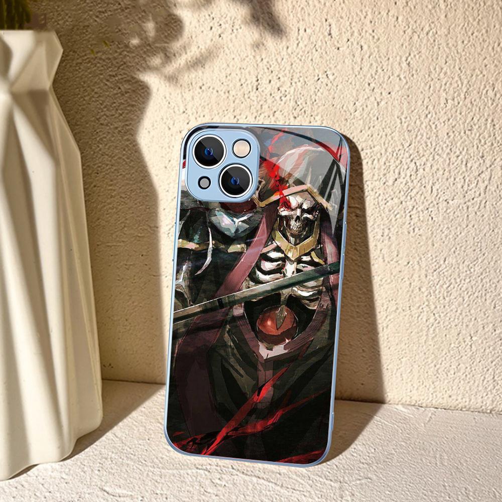 Overlord Phone Case For iPhone 14 13 12 Mini 11 Pro XS Max X XR 14 Plus Tempered Glass Cover
