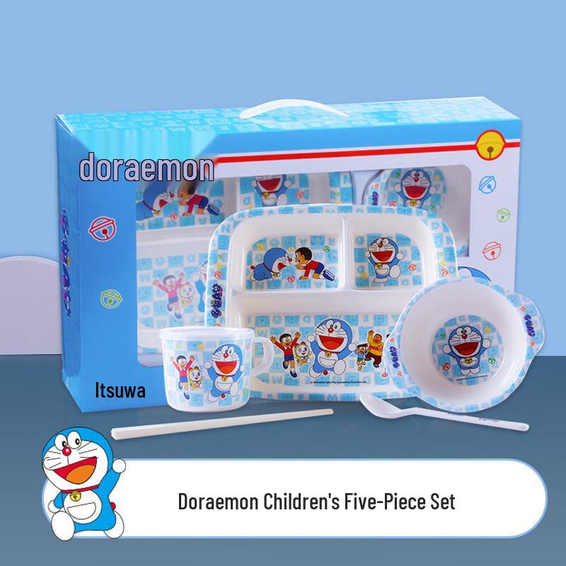 Doraemon Kids  Melamine Dinnerware Set