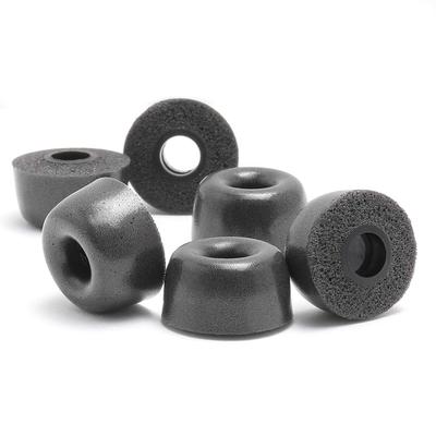 FSC Memory Foam Urethane Wireless Earbuds Length Eartips, 6-Piece Set, Compatible, Ultra-Short (Size L)