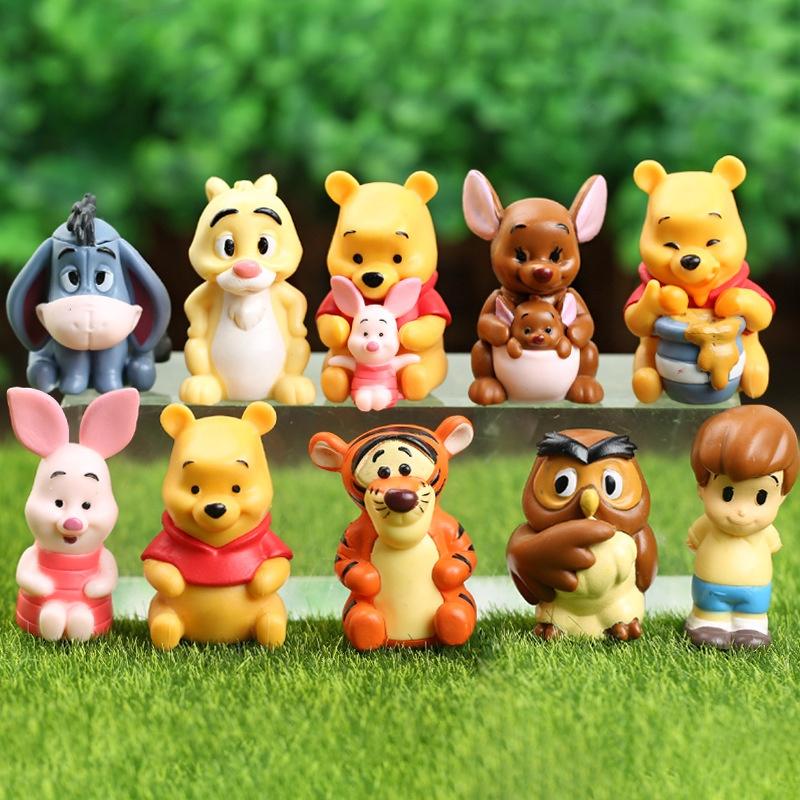 Adorable Cartoon Winnie The Pooh Toy Figurines