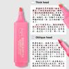 Highlighter Pen 8 Colors Smooth Writing Quick Low Saturation Marking Non-slip Handbook Drawing Marking Pen Stationery