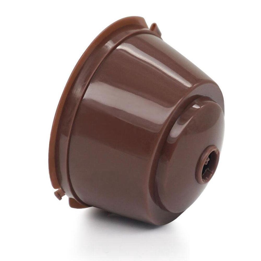 Reusable Coffee Capsule Filter Cup for Nescafe Dolce Gusto Refillable Cap Spoon Brush Filter Kitchen Accessories Coffee Bean Cup
