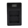 Camera Flash Charger Fit for VB26 VB26B VB30 Battery 5Wx2 Camera Flash Dual Battery Fast Charger with Smart Display