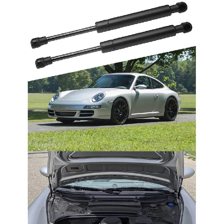 

2pcs Car Gas Spring Lift Support Struts For Porsche 911 1998 1999 2000 2001 2002 2003 2004 2005 Front Bonnet Hood Rear Trunk Front hood strut