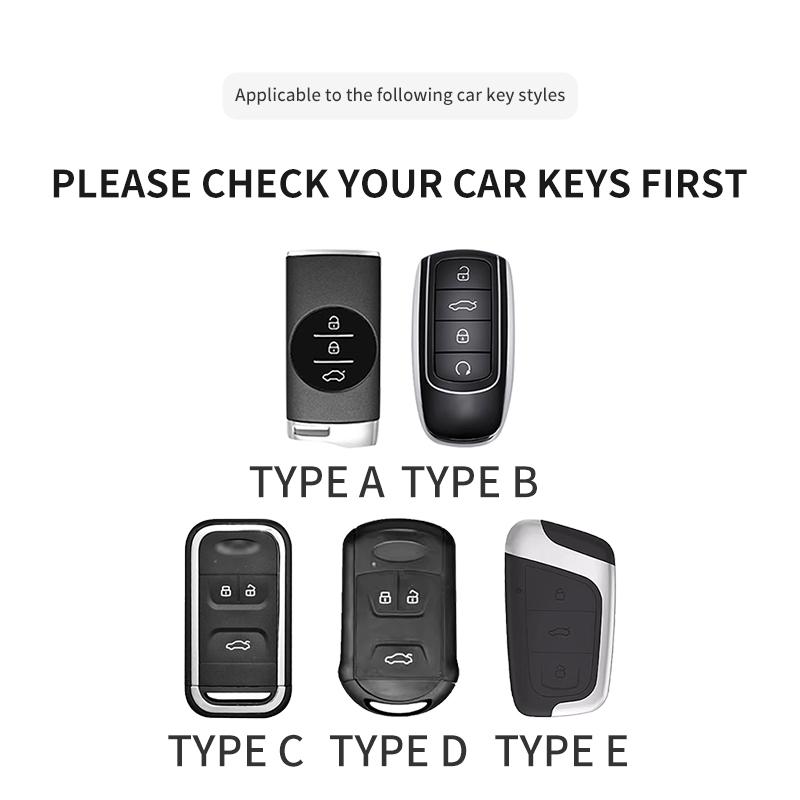 Car Key Case Cover Shell For Chery Tiggo 5 7 8 3x Arrizo 5 6 Pro Gx 5x EQ7 Jaecoo J7 7 J8 Omoda 5 C5 Protecter Auto Accessories