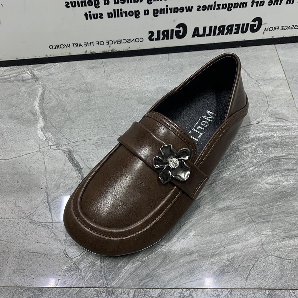 Scarpe Piatte Casual da Donna Mullers Taglie Forti Scarpe da Donna in Vernice Mocassini da Donna Firmati