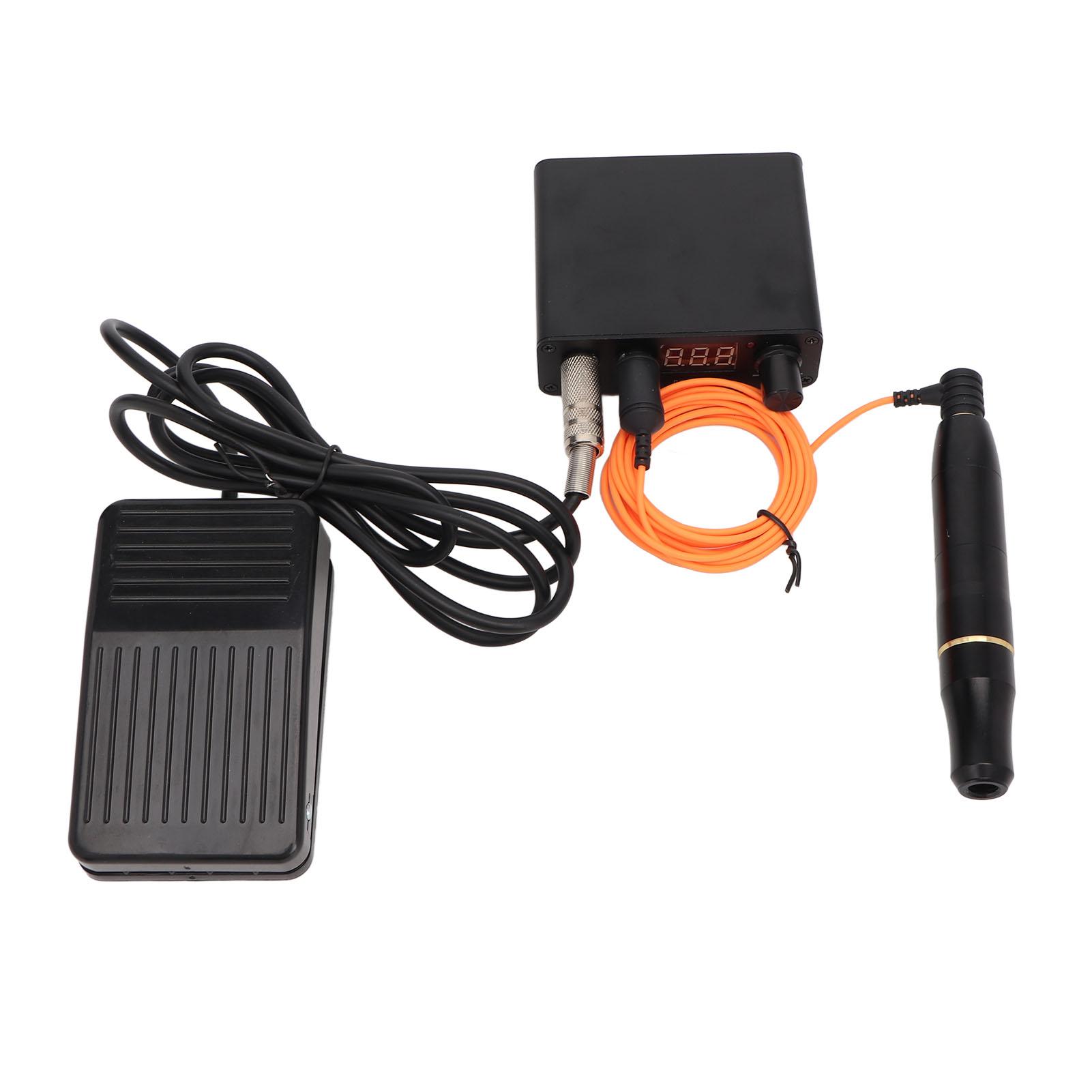 

Tattoo Machine Pen Kit Power Supply Foot Pedal RCA Clip Cord Professional Complete Tattoo Kit EU Plug
