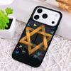 David Jewish Star Symbol Phone Case for iPhone 17 Air 16 15 11 12 14 13 Pro Max Shockproof Cover