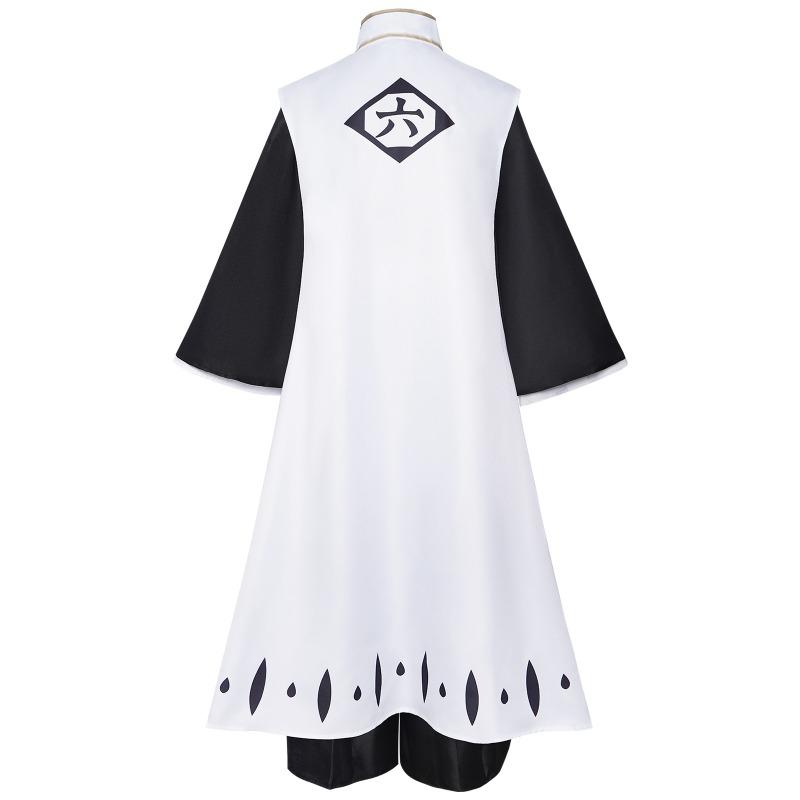 King of death linkage cos service deadwood white death overlord outfit Kurosaki Ichigo cos full set of animation game clothing