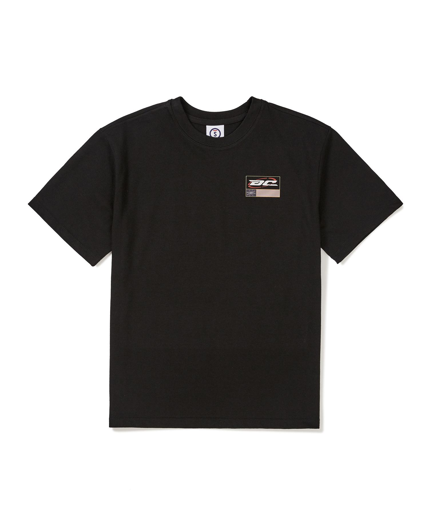 Bonchams Back To Be Chmps Logo Short Sleeve T-Shirt B24St07Bk Black/S
