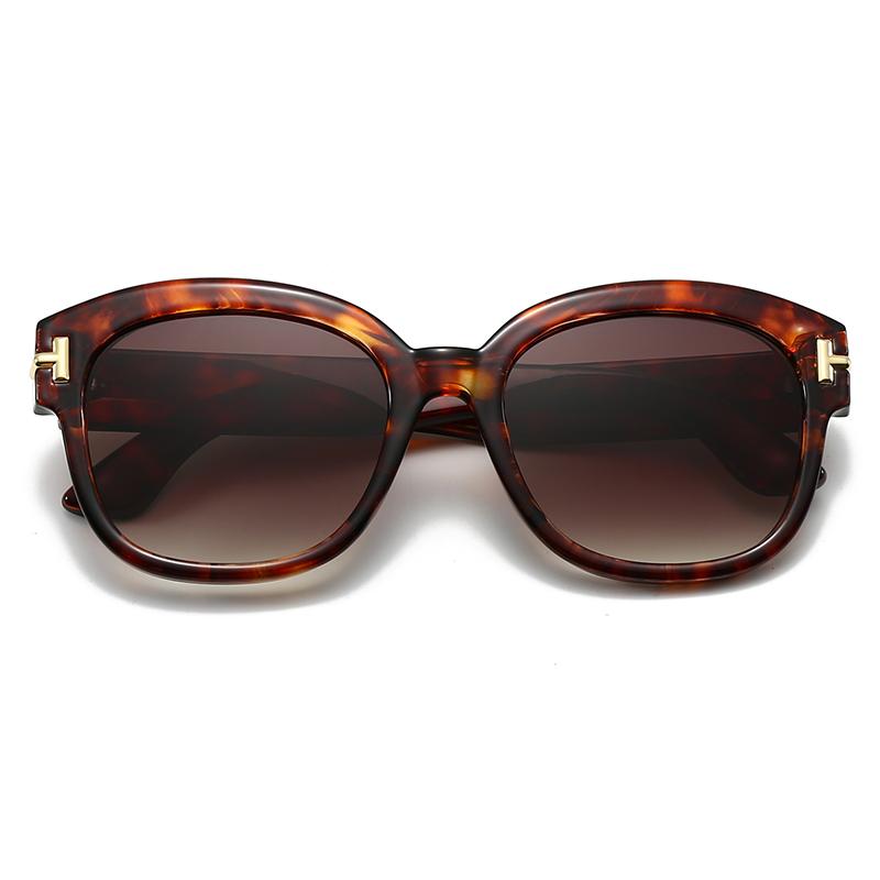 Trendyy Lh260 European American Modern Retro Large Frame Sunglasses Cross Border Exclusive Hot Sale