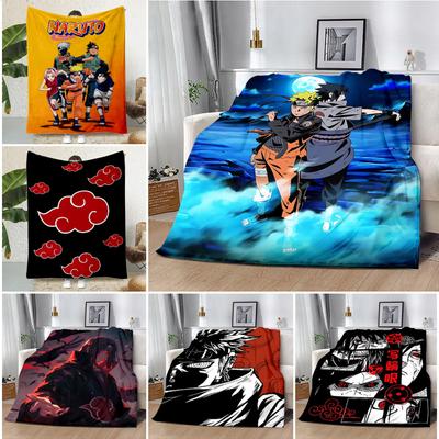 Pătură Caldă cu Imprimeu Anime Fierbinte Narutos Itachi Akatsuki Pături de Picnic Pătură Caldă Pătură Moale și Confortabilă Acasă Călătorie Zi de Naștere