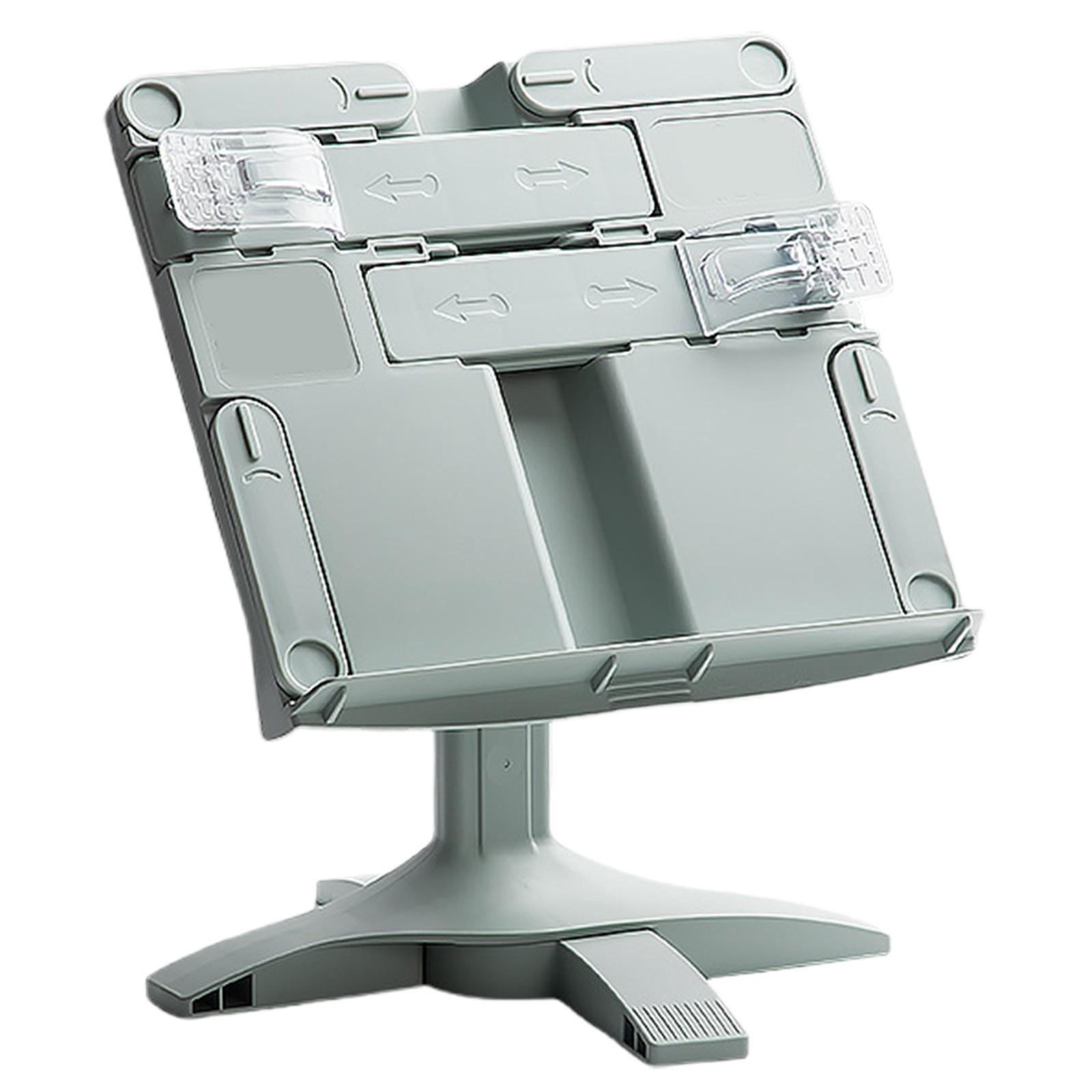 

Подставка для чтения, Книжная полка для чтения, Многофункциональная регулируемая, Простая книжная полка, Парта для учеников начальной школы, Книгодержатель One Size зелёный