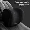 Car Neck Headrest Pillow Memory Foam Waist Cushion Lumbar Support Backrest Travel Neck Cushion Protection Car Vehicle Supplies