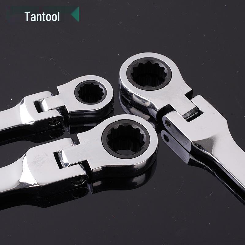 72-Tooth Flex-Head Ratchet Wrench with Quick Release