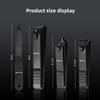 AAVO1 Car Nail Clipper Set High Grade Stainless Steel Nail Clipper Manicure Tools Accessories Car Decal For Mercedes Benz AMG W214 W20