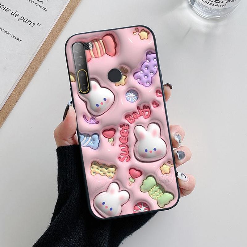 Per HTC Desire 22 Pro Custodia Moda Morbido Silicone Cover Posteriori per HTC Desire 22 Pro Cover Telefono Desire22 Pro Custodia Fundas Carino