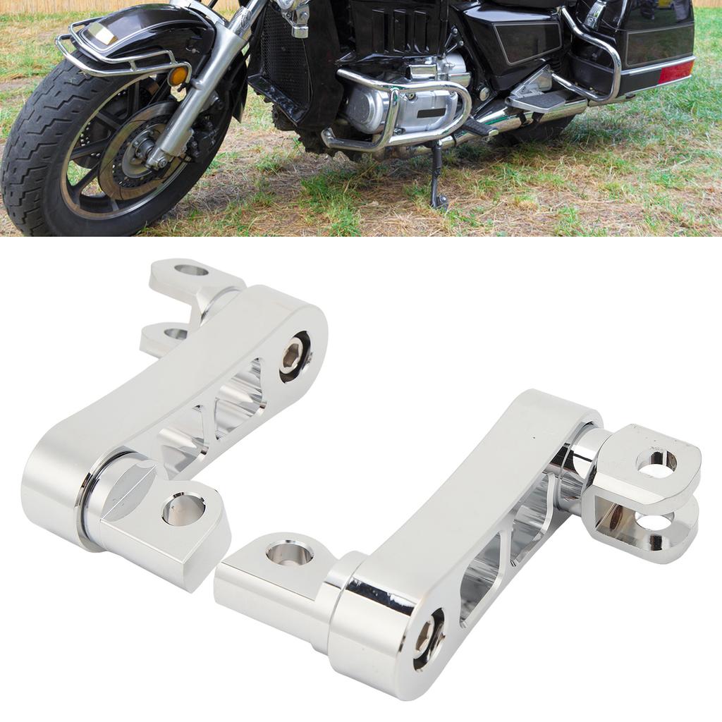 Motorcycle Foot Peg Highway Bracket 360 degrees Rugged Foot Peg Extension Bracket
