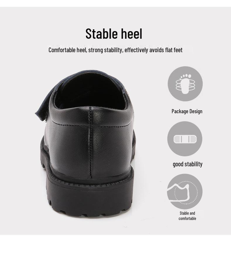 Boy's Soft Sole Leather Shoes for Spring & Autumn 2025 - Korean & British Style for Students