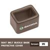 VIJT4 For Skoda Car Seat Belt Protective Buckle Anti-scratch Cover S Kodiaq Octavia 2 3 Yeti Karoq Rapid Fabia VII VRS