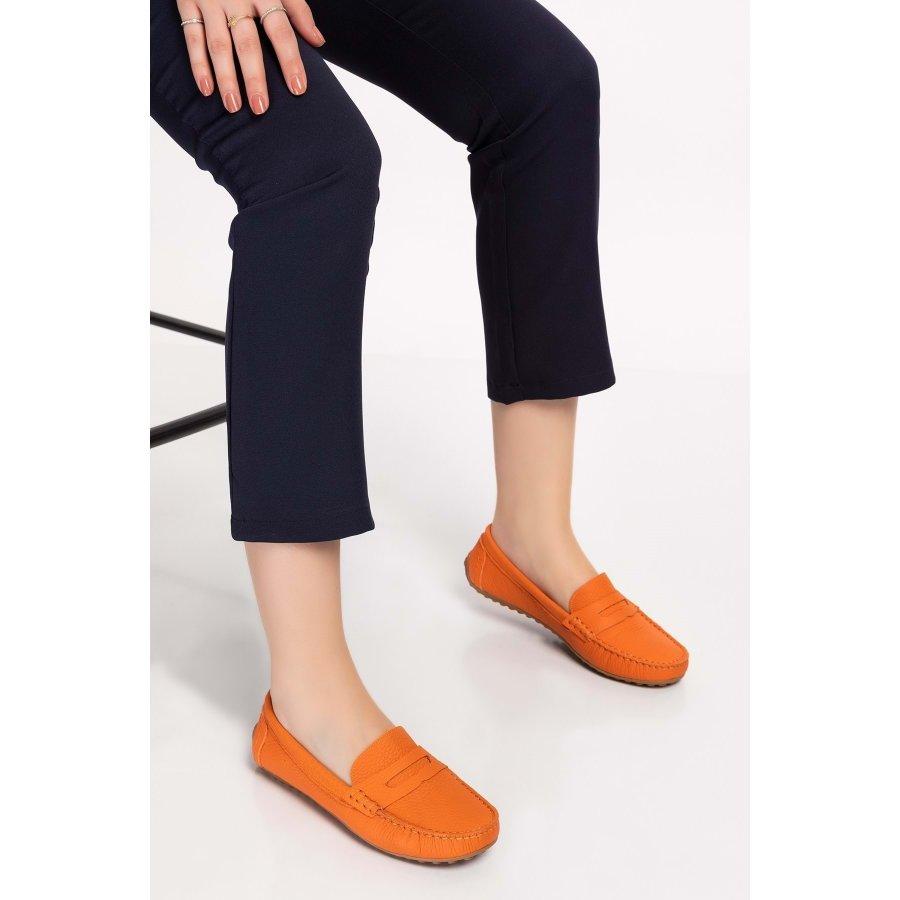 Damen-Freizeitschuhe aus echtem Leder