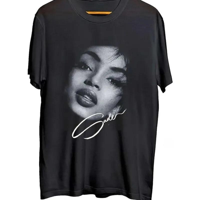 

2026 Лето Модная Футболка Мода Ретро Саде 90-е Ретро Поп-музыка Фанат Футболка Лето Новое Ретро Унисекс Повседневная Мода Хлопковая Футболка 4XL