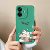 Cute Cases For Oppo A40 A40m A60 Back Cover High Quality Liquid Silicone Full Protection Soft Funda For OppoA40 OppoA60 Housing