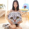 40cm Cat Pillow Car Cushion Cute Cat Shape Nap Pillow Cute Seat Cushion Plush Toys Animal Pillow