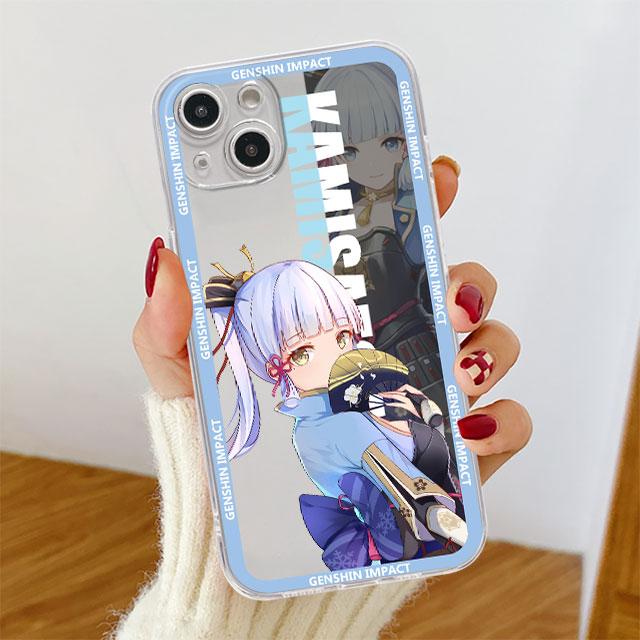 Genshin Impact Klare Hülle für Apple iPhone 11 14 13 12 Pro 7 8 Plus XR X XS Max 6 6S 14Pro Silikon Handyhülle
