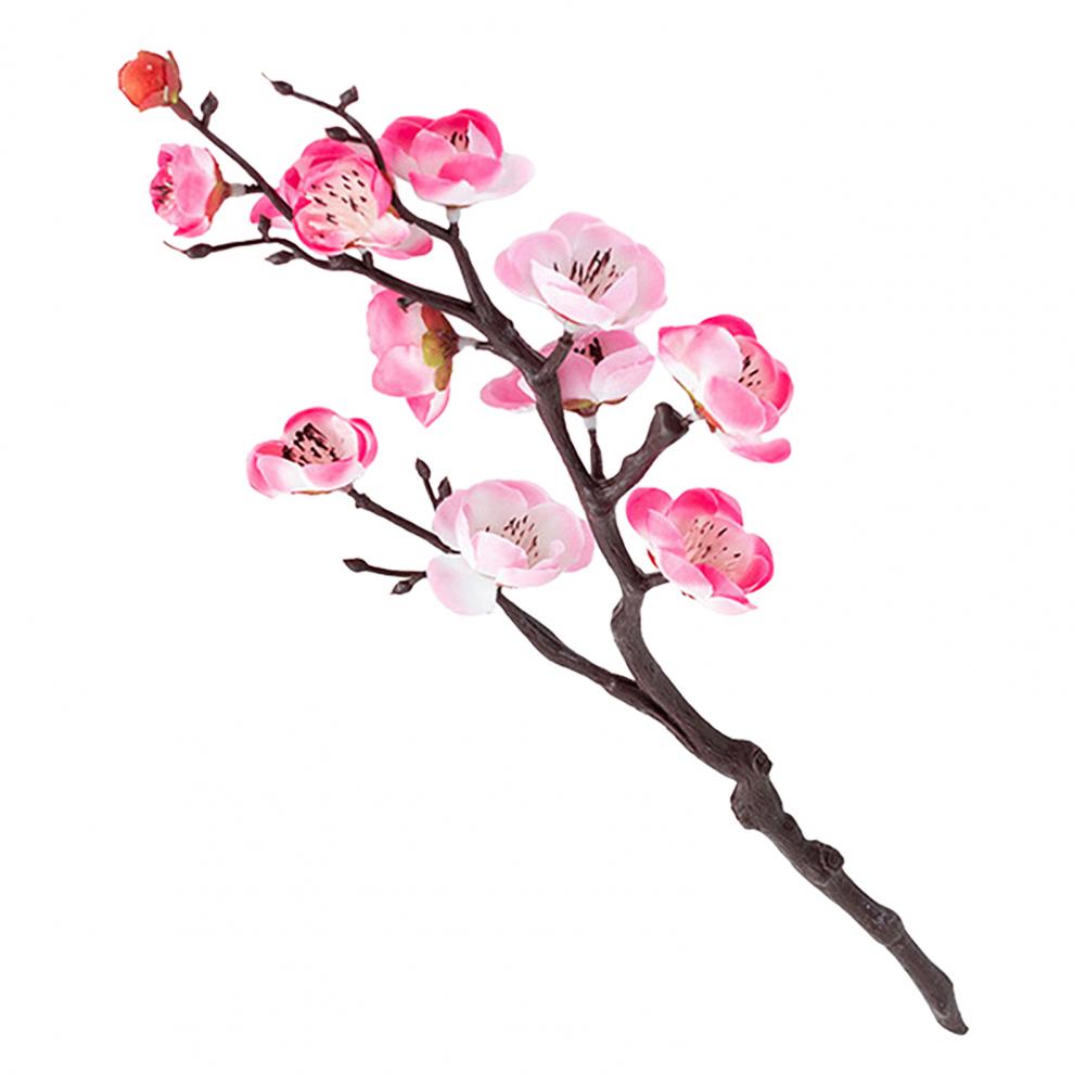 Maintenance-free Flowers Artificial Wintersweet Picks Uv Resistant Faux Plum Blossom Stems Indoor Outdoor Garden Decor Wedding