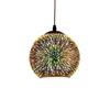 Creative 3D Color Glass Chandelier