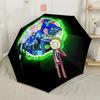 Rick And Morty Adventure Automatic Umbrella with 8-Rib Durable Plastic & Iron for Women/Men Fashion Lovers Perfect Gift for Women/Men