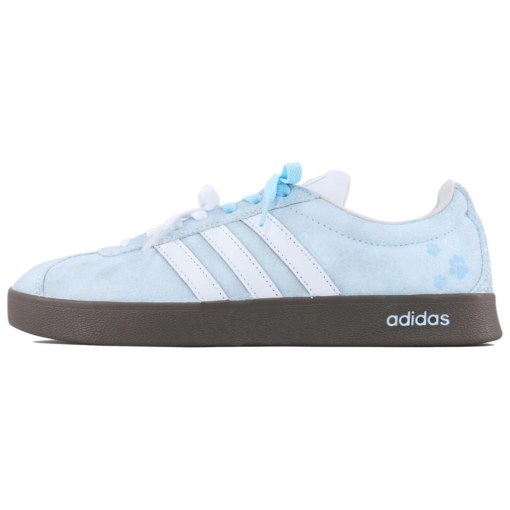 Adidas VL COURT 2.0 Lifestyle Cushioning, Wear Resistant Low top Skateboard Shoes Unisex Blue HQ1802(Team1798-)