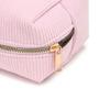 Corduroy Makeup Bag Large Capacity Cosmetic Pouch for Travel Office Daily Use