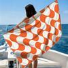 Ocean IkigaiBeach Towel Ultra-fine Fiber Quick Drying Absorbent Beach Swimming Vacationvacation Essentials Gifts