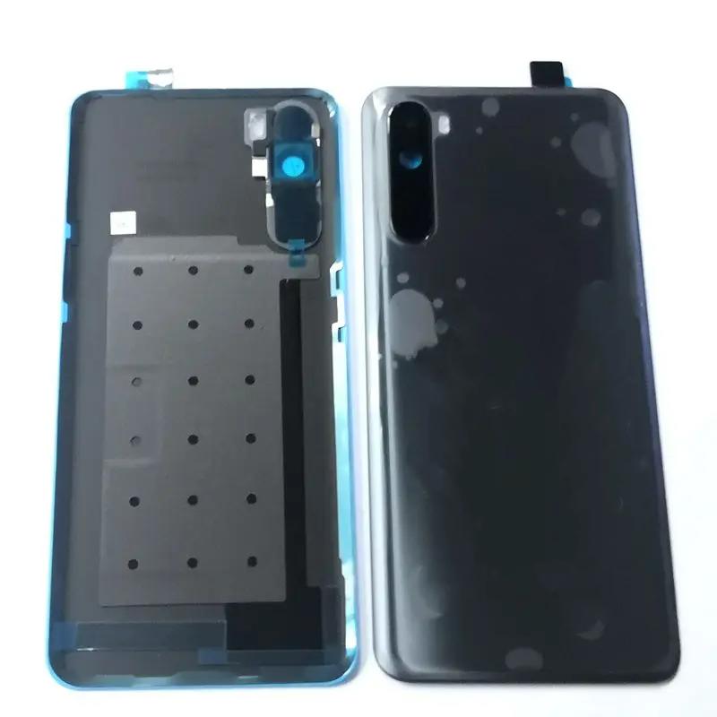 Für oneplus nord Akkuabdeckung Rückseite Gehäuse one plus nord Rückrahmen Glasteile AC2001 AC2003
