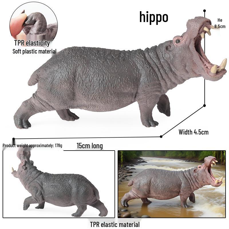 Kids' Marine Animal Model Stress Relief Toy Set: Pufferfish, Octopus, Crab, Shark, Dunkleosteus