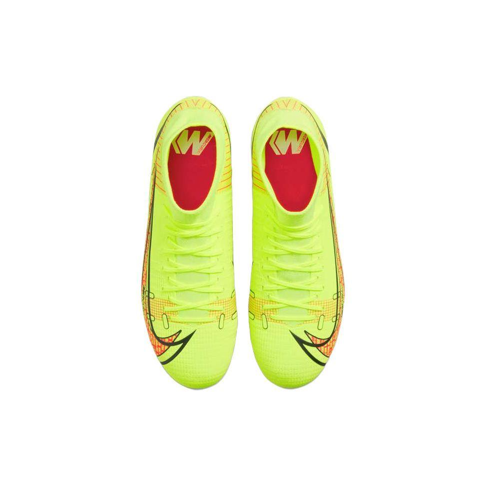 Nike Mercurial Superfly 8 Academy HG Soccer Shoes Men Sneaker Fluorescent-Yellow CV0949-760