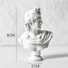 Nordic Retro Imitation plaster Resin Venus God of War Character head sculpture Home decoration crafts Drawing sketch Greek