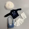 1 Set Birthday Gift 1/6 30Cm  Dolls Cute Pretty Ball Jointed Body Doll Diy Toys Clothes Outfits Accessories No Doll/Shoes