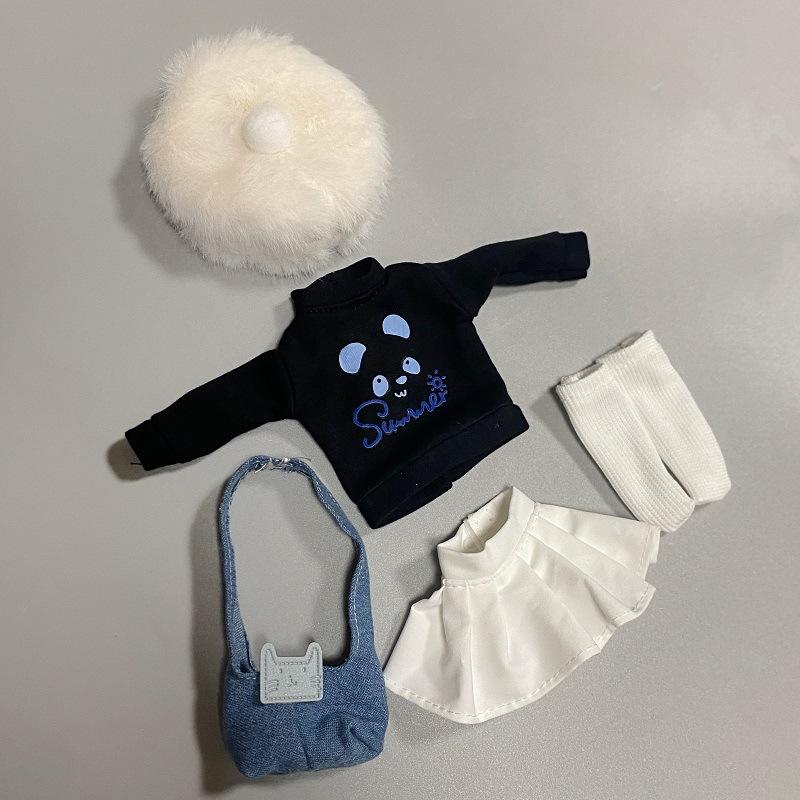 1 Set Birthday Gift 1/6 30Cm Dolls Cute Pretty Ball Jointed Body Doll Diy Toys Clothes Outfits Accessories No Doll/Shoes
