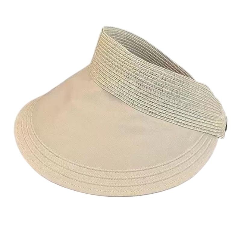 Beach Visor Summer Sun Hat Golf Cap Straw Sun Visor Golf Visor Women Visor Hat
