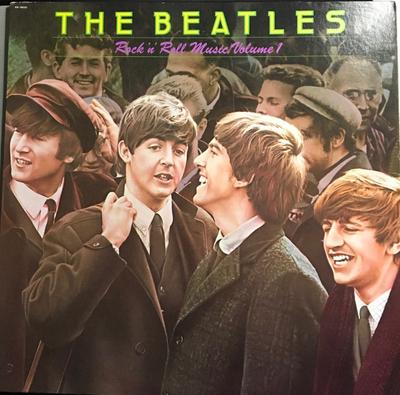 LP Record BEATLES  Rock N Roll Music Vol. 1 SN16020 Capitol Records 1980 US Rock Used