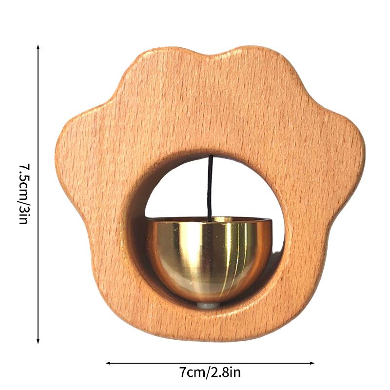 Cat Paw Doorbell Japanese Room Decor Outdoor Wind Chimes Wall Hanging Pendants Accessorie Wind Music Bell Christmas Decoration