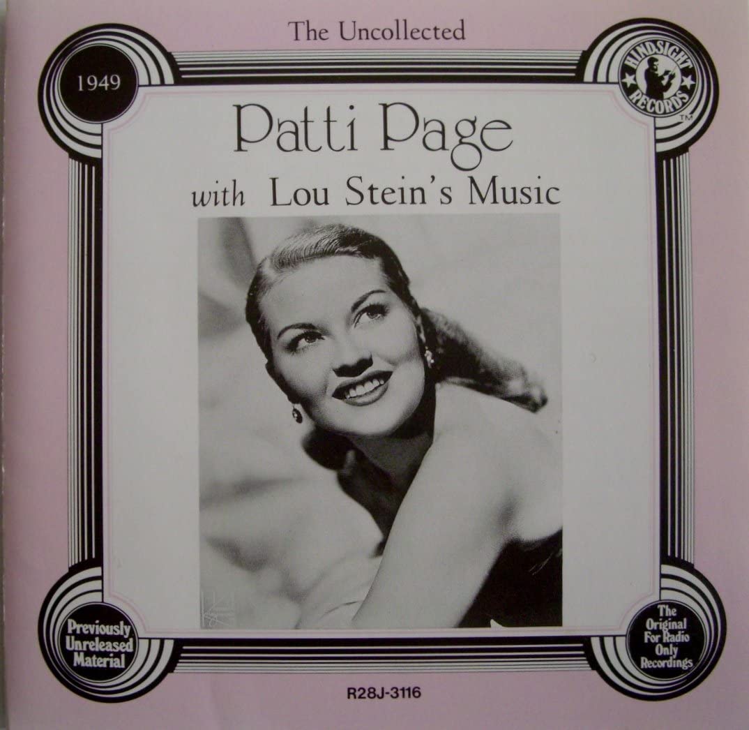 

CD PATTI PAGE - Patti Page 1949 R28J3116 Japan ObiPop Used