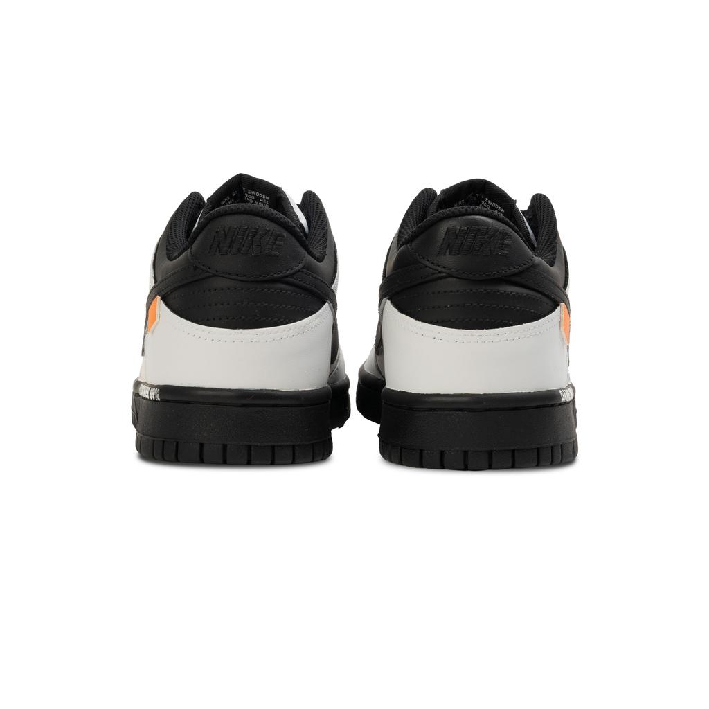 Nike Dunk Abrasion Resistant Slip Resistant Low Top Skateboard Shoes Unisex Black Gray HF5441-100(Team970-99)