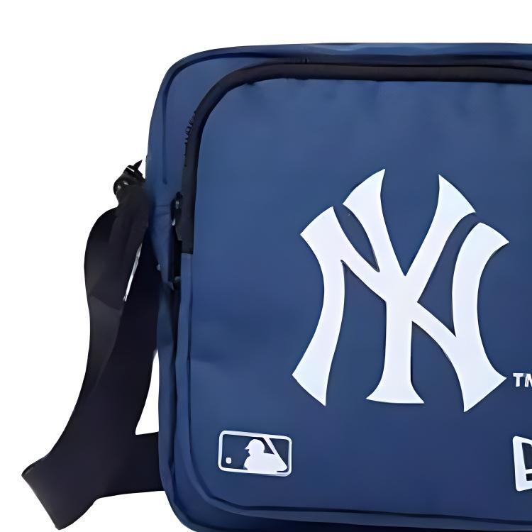 New New Era × MLB Collaboration Fabric Crossbody Bag, Shoulder Bag Unisex Navy Blue 14384843